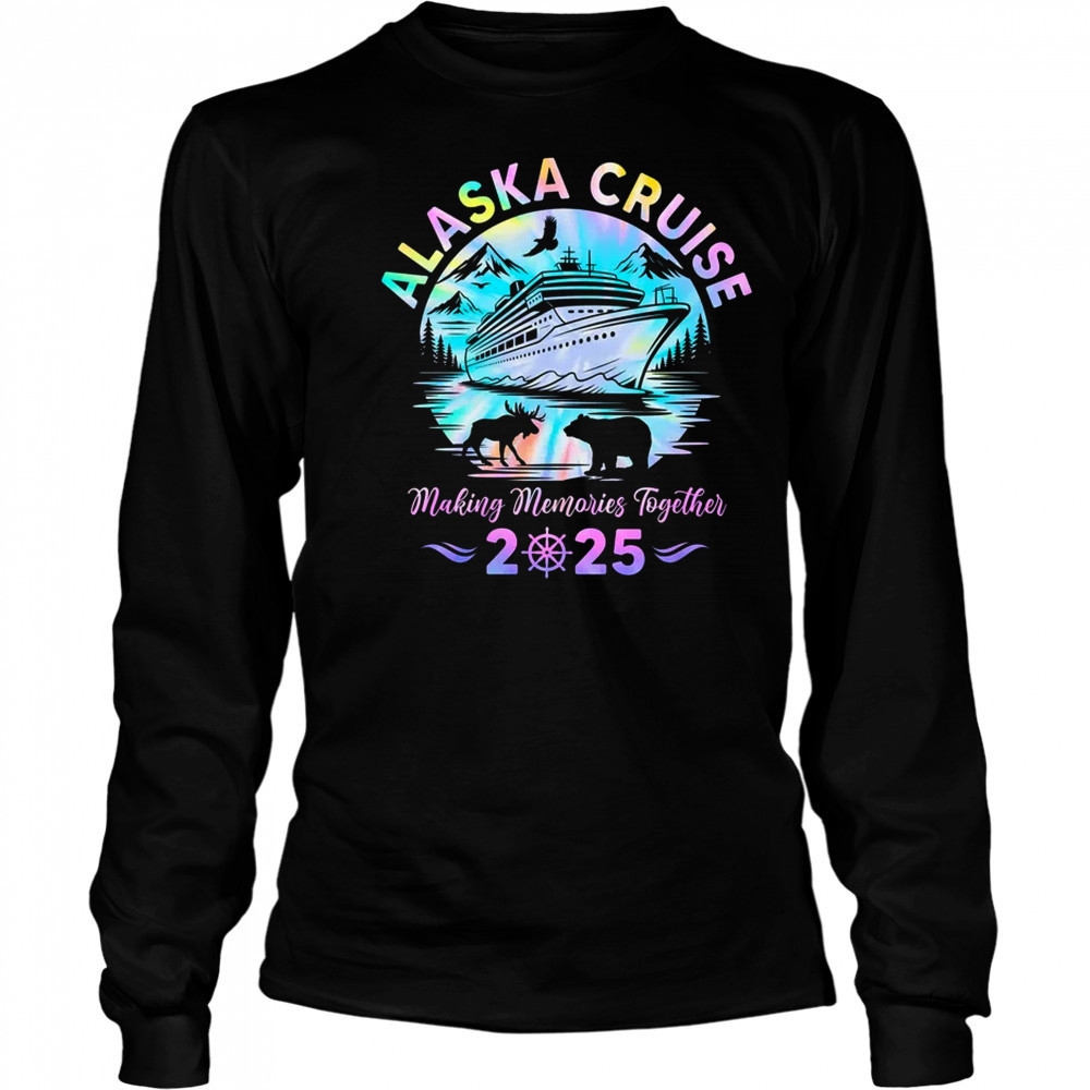 Alaska Cruise 2025 Matching Family Friends Group Adventure shirt Long Sleeved