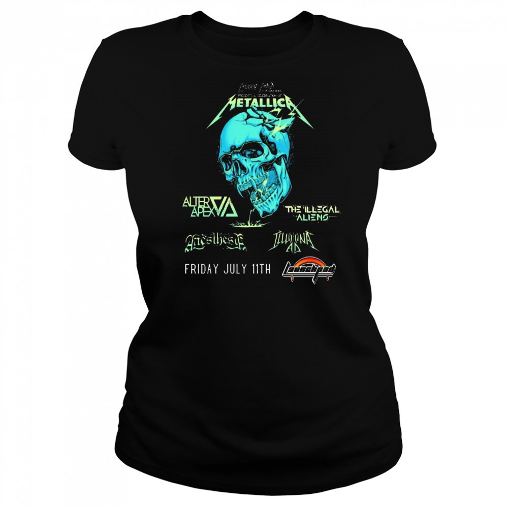 Alter Apex Productions Presents A Celebration of Metallica at Launchpad Friday July 11th 2025 t-shirt Women's T-shirt