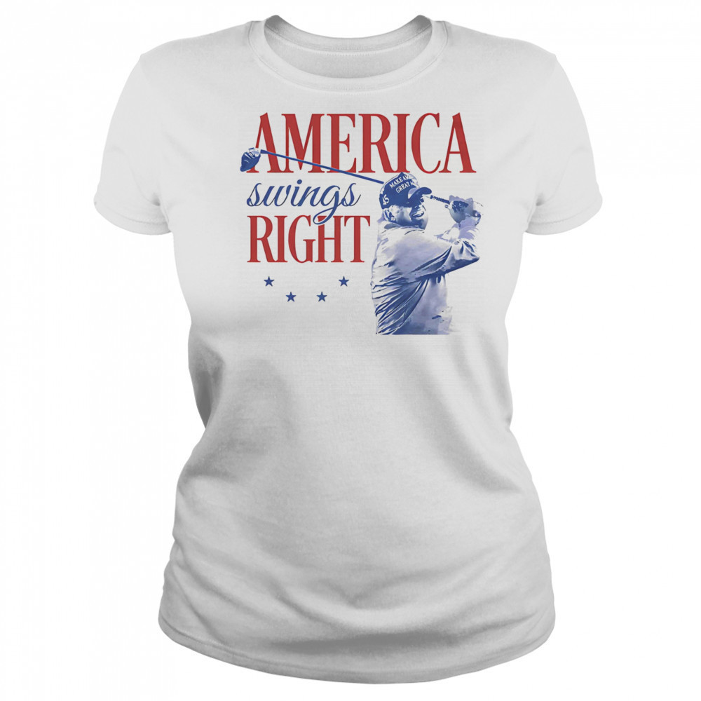 America swings right Trump shirt Women's T-shirt