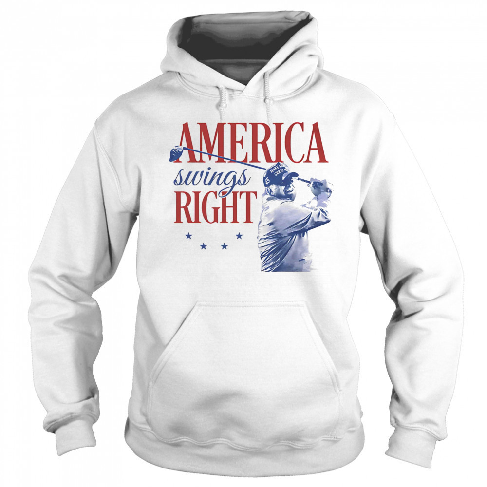 America swings right Trump shirt Sweatshirt