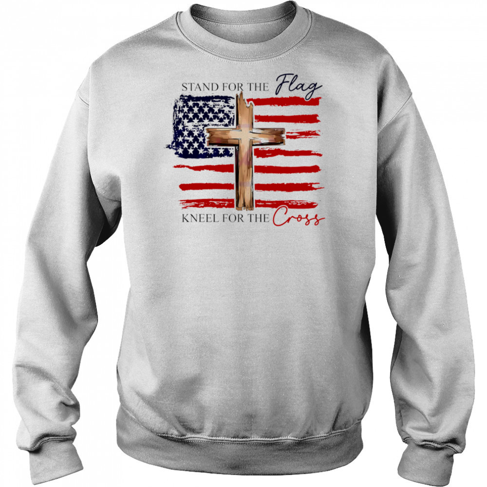 American Flag Cross Christian Freedom shirt Hoodie