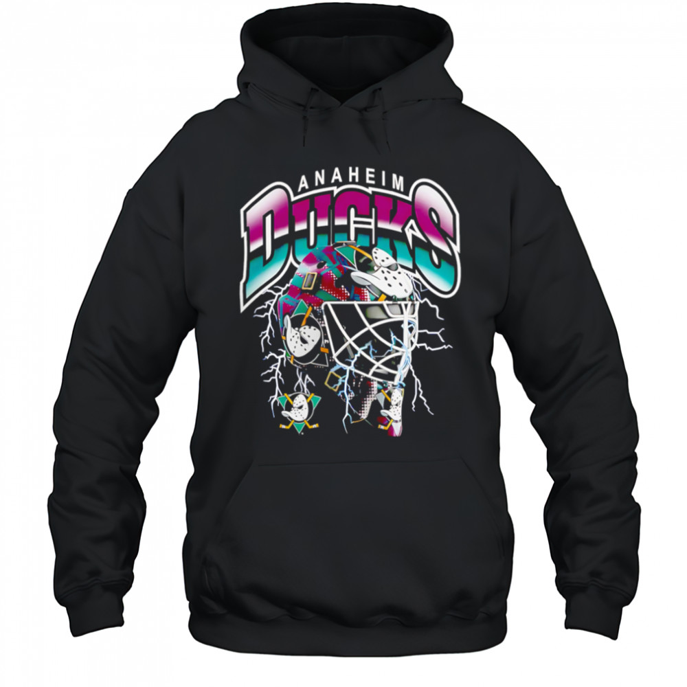 Anaheim Ducks Crease Lightning shirt Hoodie