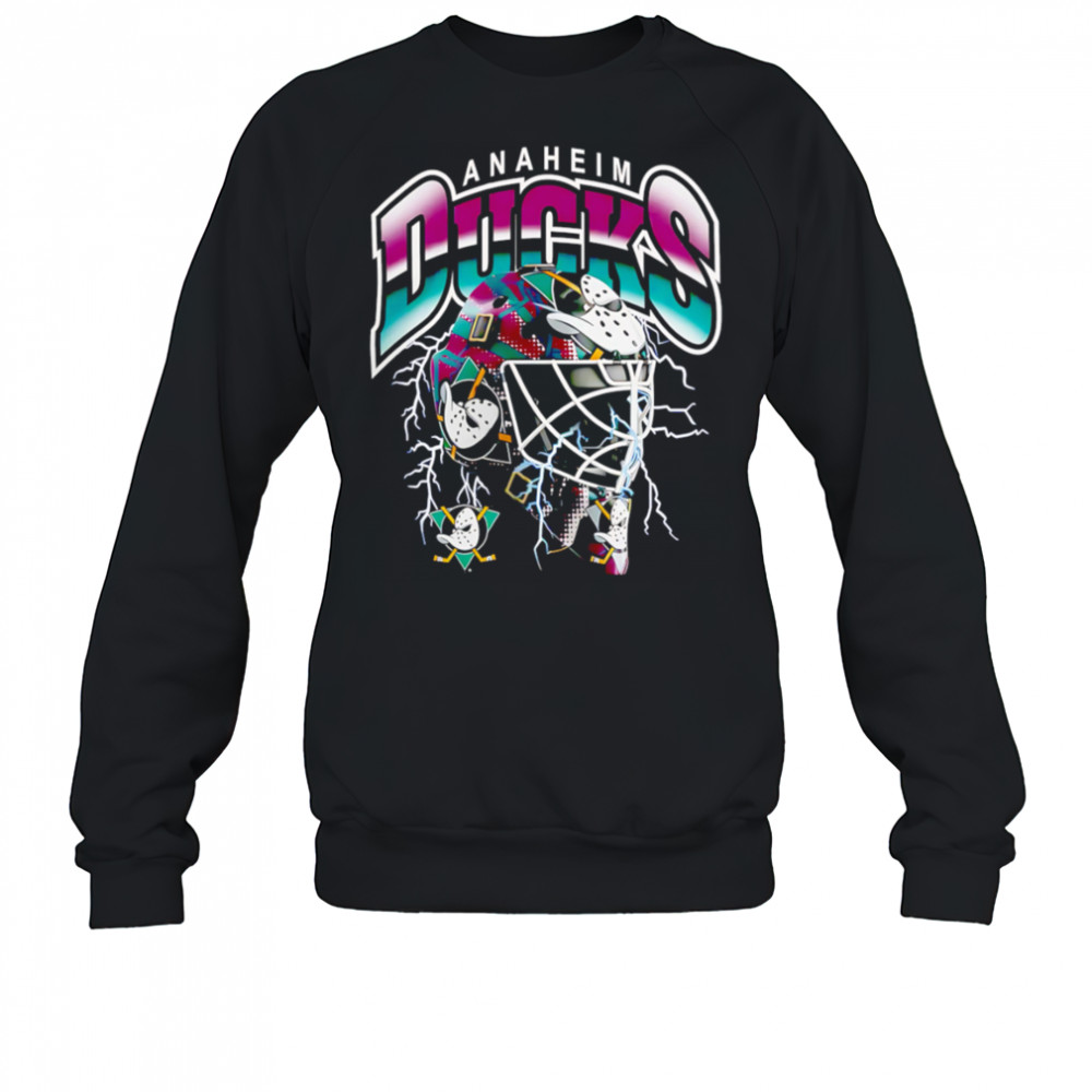 Anaheim Ducks Crease Lightning shirt Sweatshirt