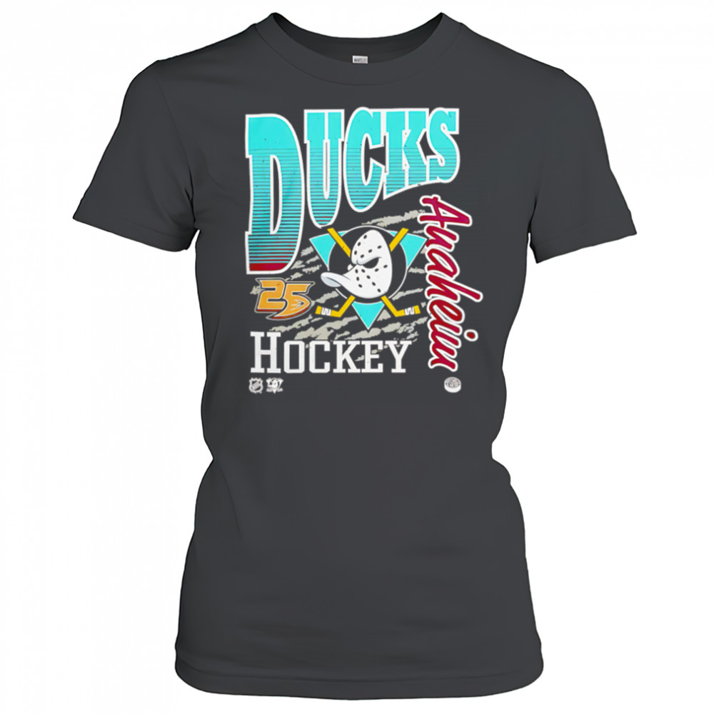 Anaheim Ducks Mitchell & Ness NHL Graphic Vintage 2025 shirt Women's T-shirt