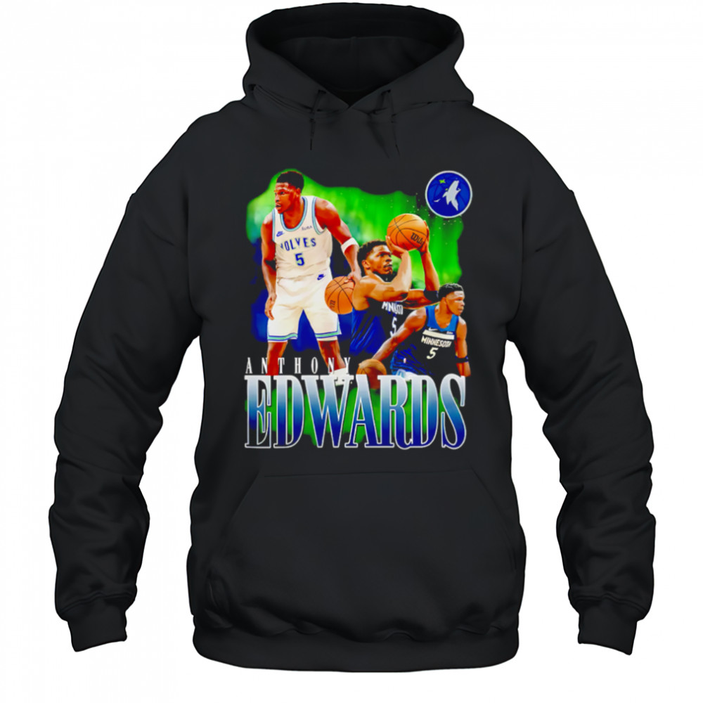 Anthony Edwards Minnesota Timberwolves Notorious 3 0 Player shirt Hoodie