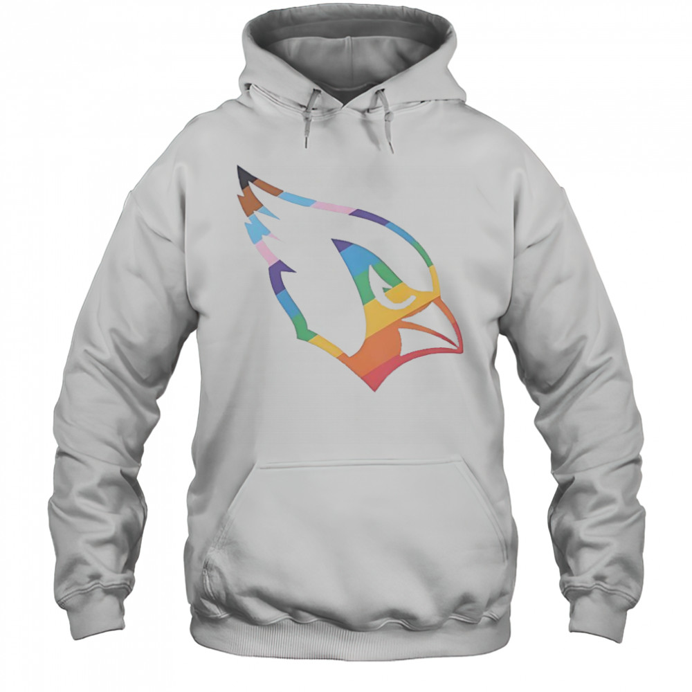 Arizona Cardinals Pride Logo T-Shirt Hoodie