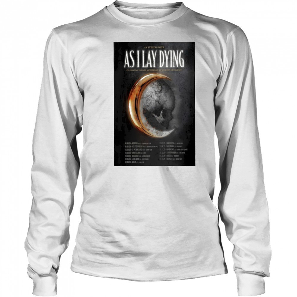 As I Lay Dying Poster 2025 shirt Long Sleeved
