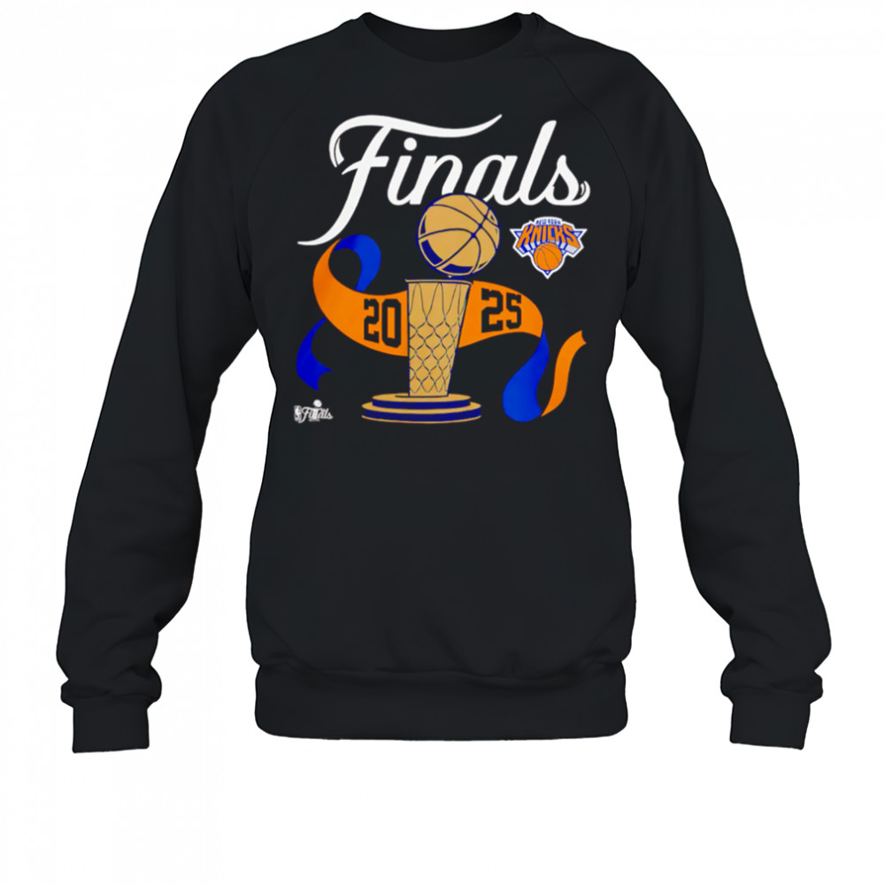 Basketball Finals Trophy New York Knicks 2025 shirt Sweatshirt