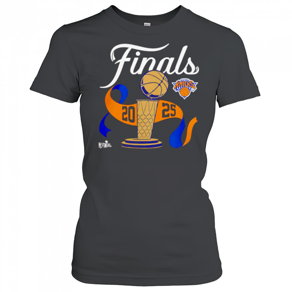 Basketball Finals Trophy New York Knicks 2025 shirt Women's T-shirt