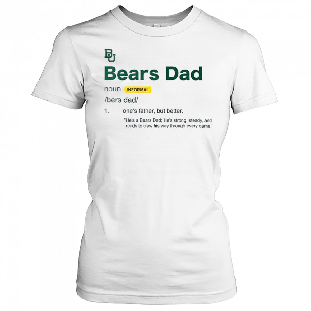 Baylor Bears Dad Definition T-Shirt Women's T-shirt