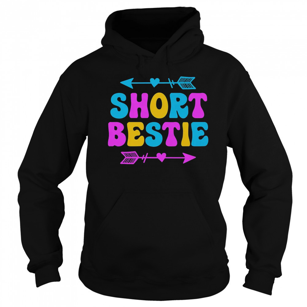 Best Friends Matching Short Bestie Tall Besties Squad BFF shirt Sweatshirt