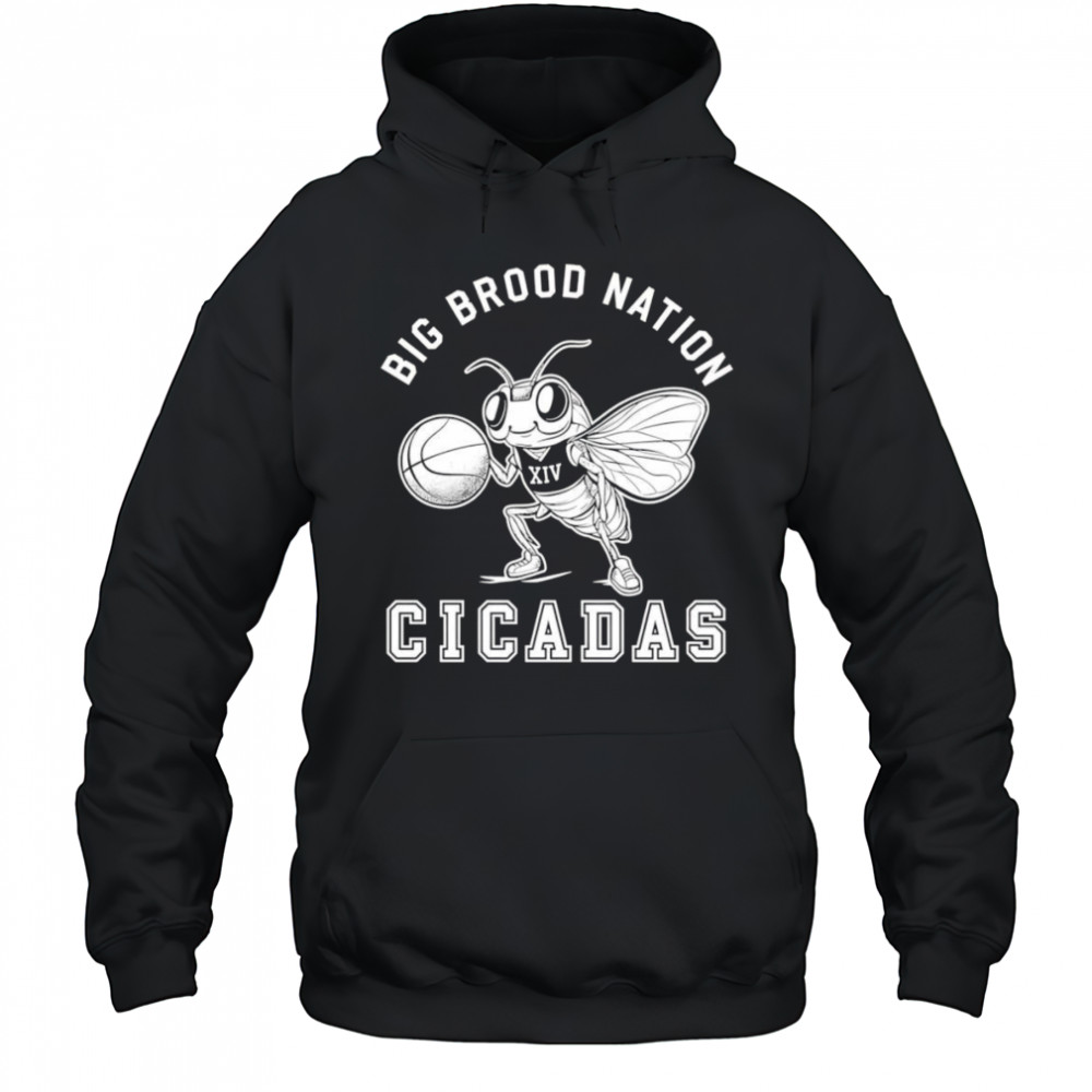 Big Brood Nation Cicadas basketball shirt Hoodie