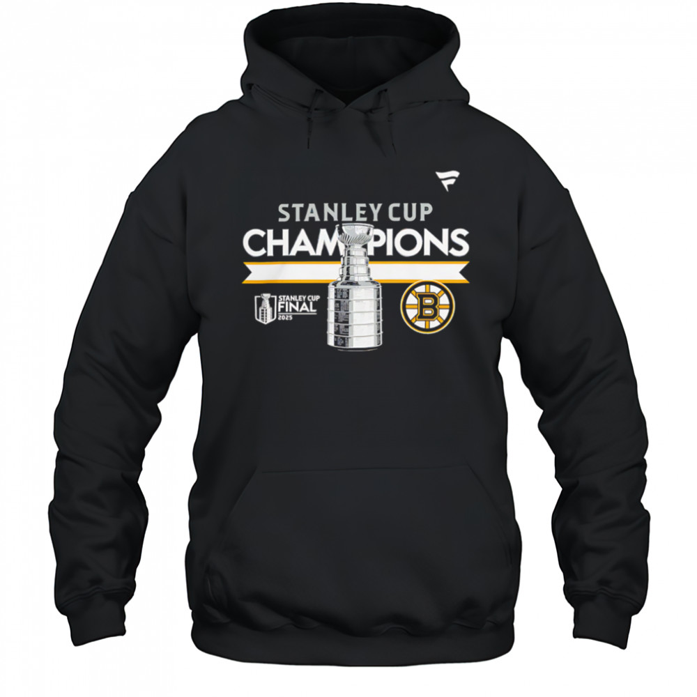 Boston Bruins NHL 2025 Stanley Cup Victory shirt Hoodie