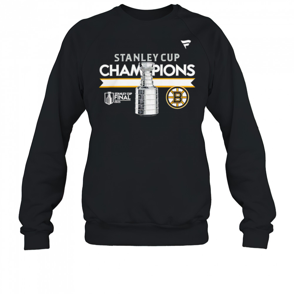 Boston Bruins NHL 2025 Stanley Cup Victory shirt Sweatshirt