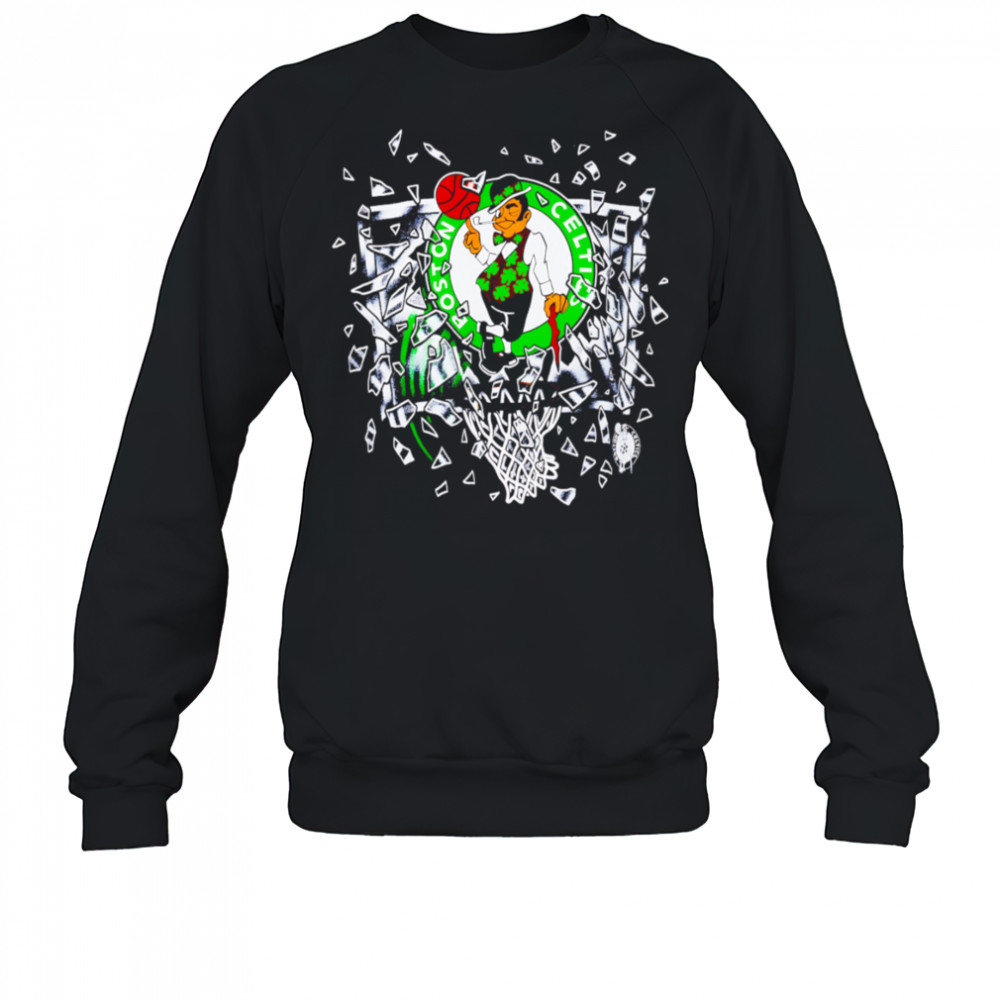 Boston Celtics Shattered Vintage shirt Sweatshirt