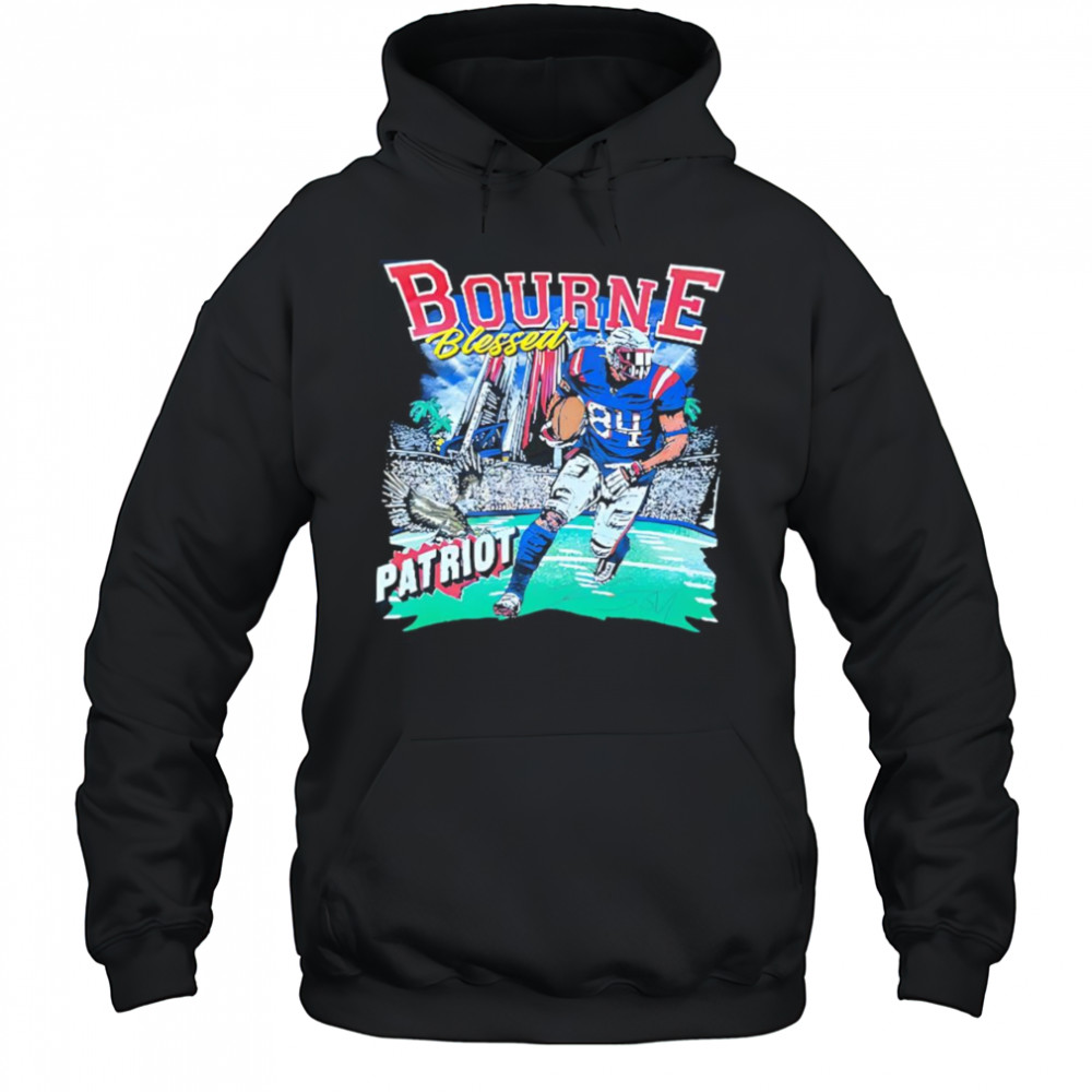 Bourne Blessed Patriot team shirt Hoodie