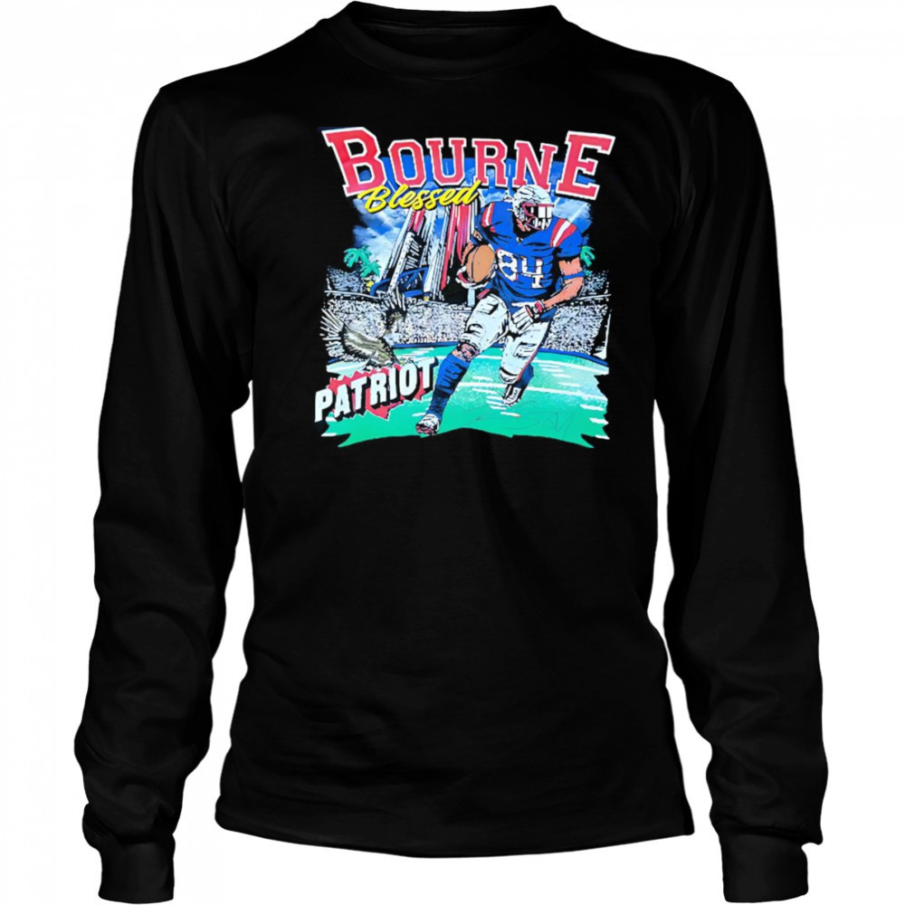 Bourne Blessed Patriot team shirt Long Sleeved