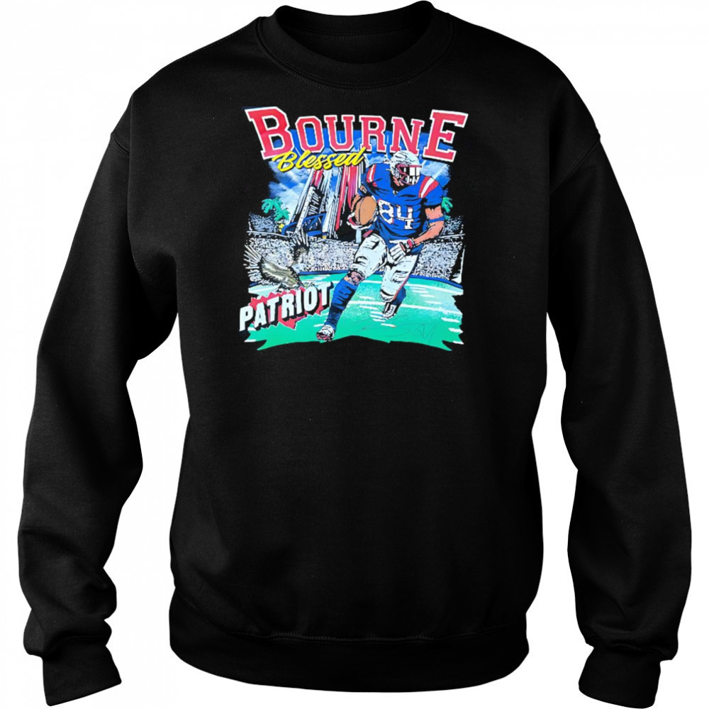 Bourne Blessed Patriot team shirt Hoodie