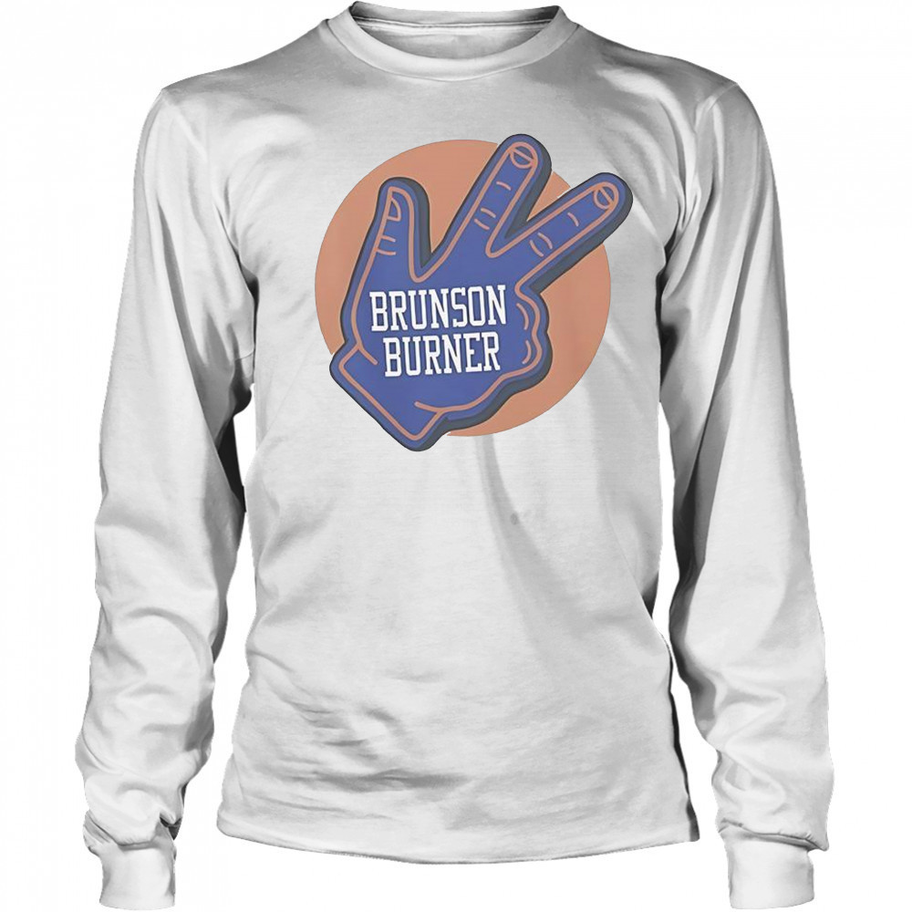 Brunson Burner New York Knicks T-Shirt Long Sleeved