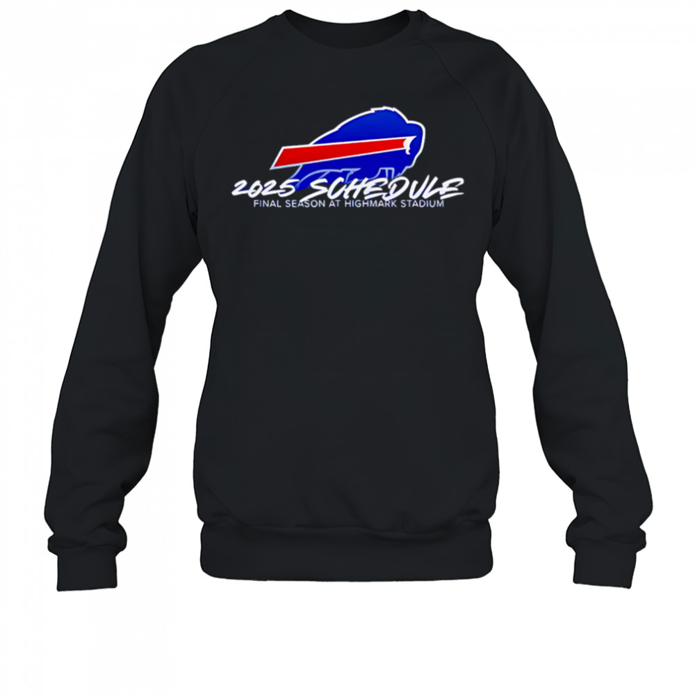 Buffalo Bills Highmark Stadium Farewell Season 2025 logo shirt Sweatshirt
