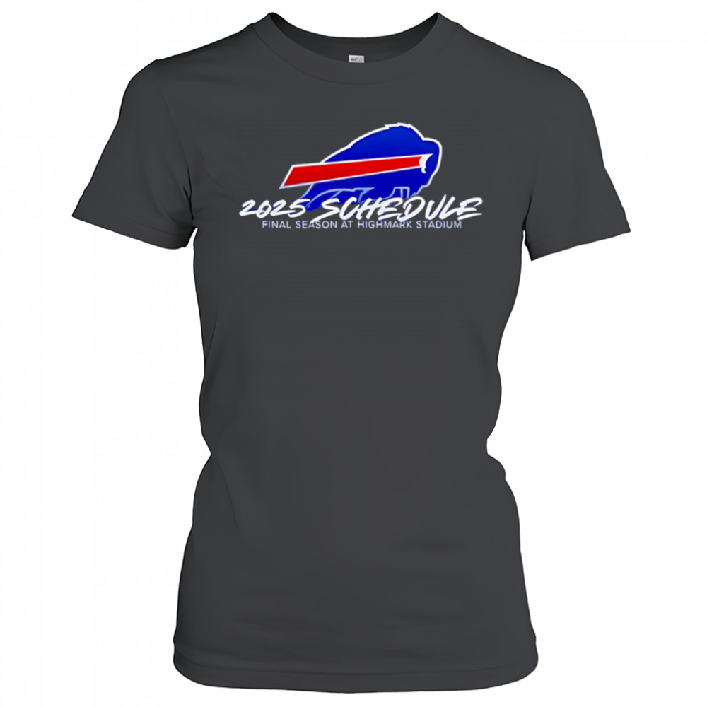 Buffalo Bills Highmark Stadium Farewell Season 2025 logo shirt Women's T-shirt