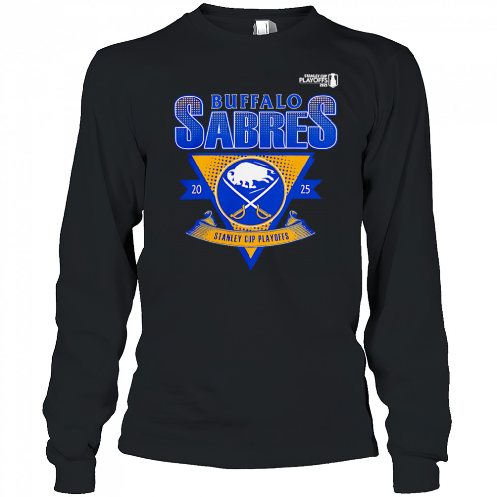 Buffalo Sabres 2025 Stanley Cup Playoff Participant Crease shirt Long Sleeved