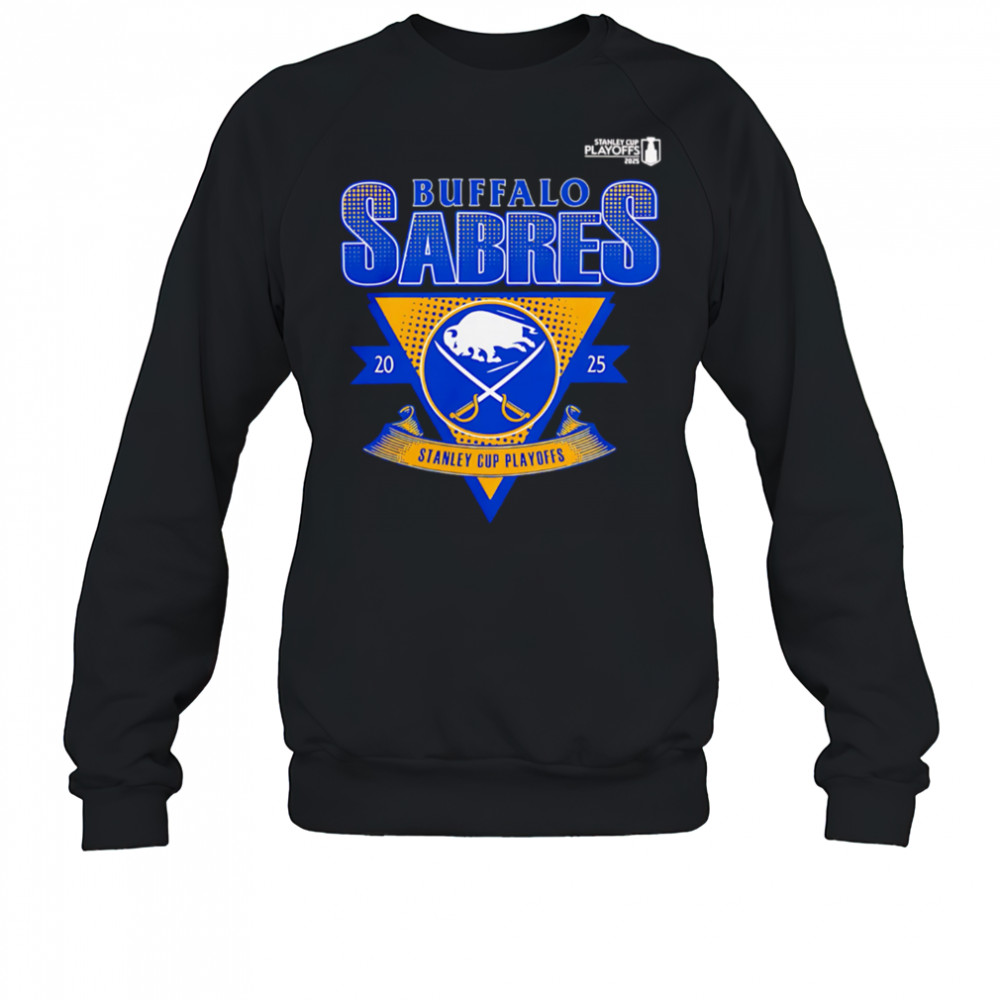 Buffalo Sabres 2025 Stanley Cup Playoff Participant Crease shirt Sweatshirt