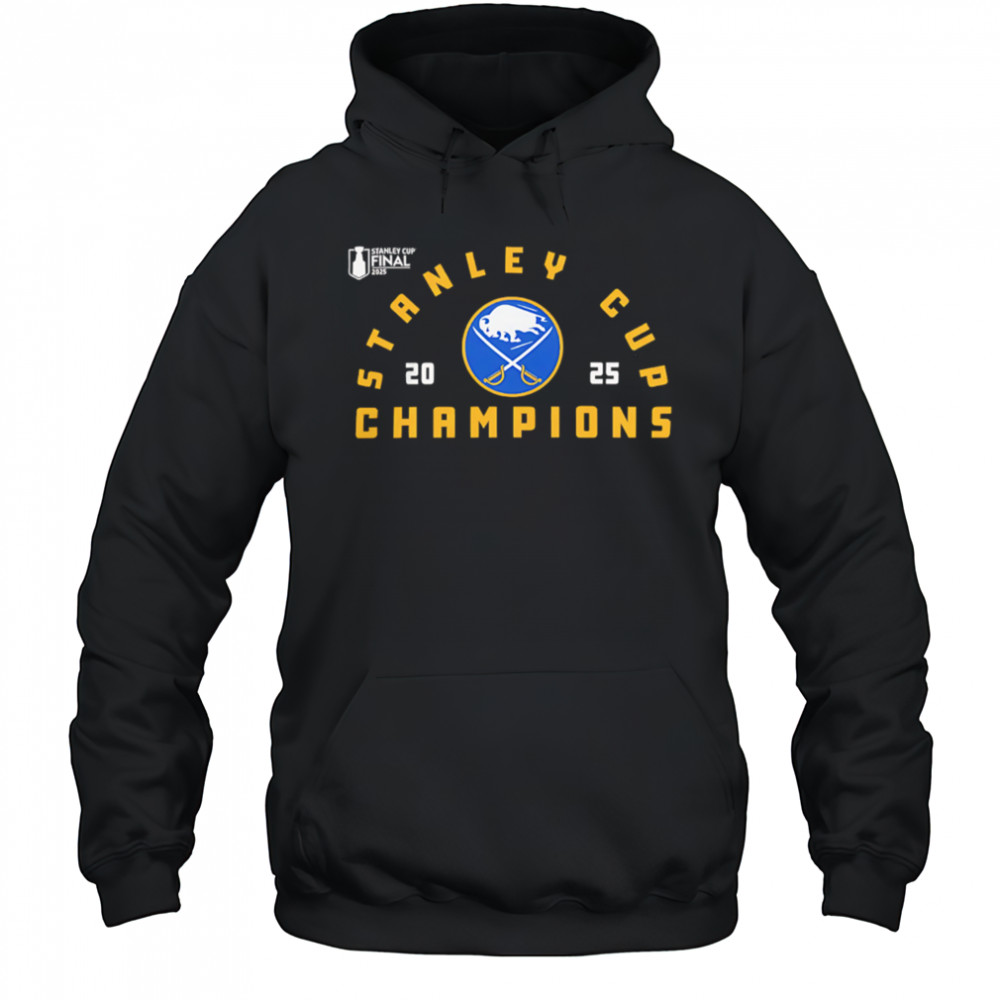 Buffalo Sabres Black 2025 Stanley Cup Champions shirt Hoodie