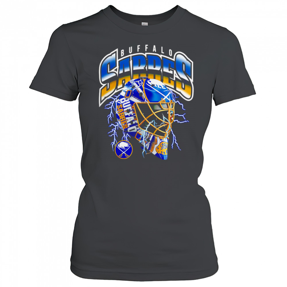 Buffalo Sabres Crease Lightning helmet shirt Women's T-shirt