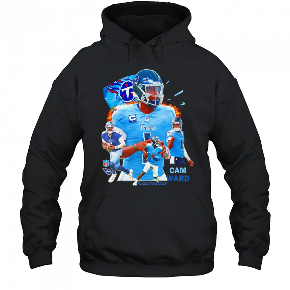 Cam Ward Rookie Tennessee Titans graphic shirt Hoodie