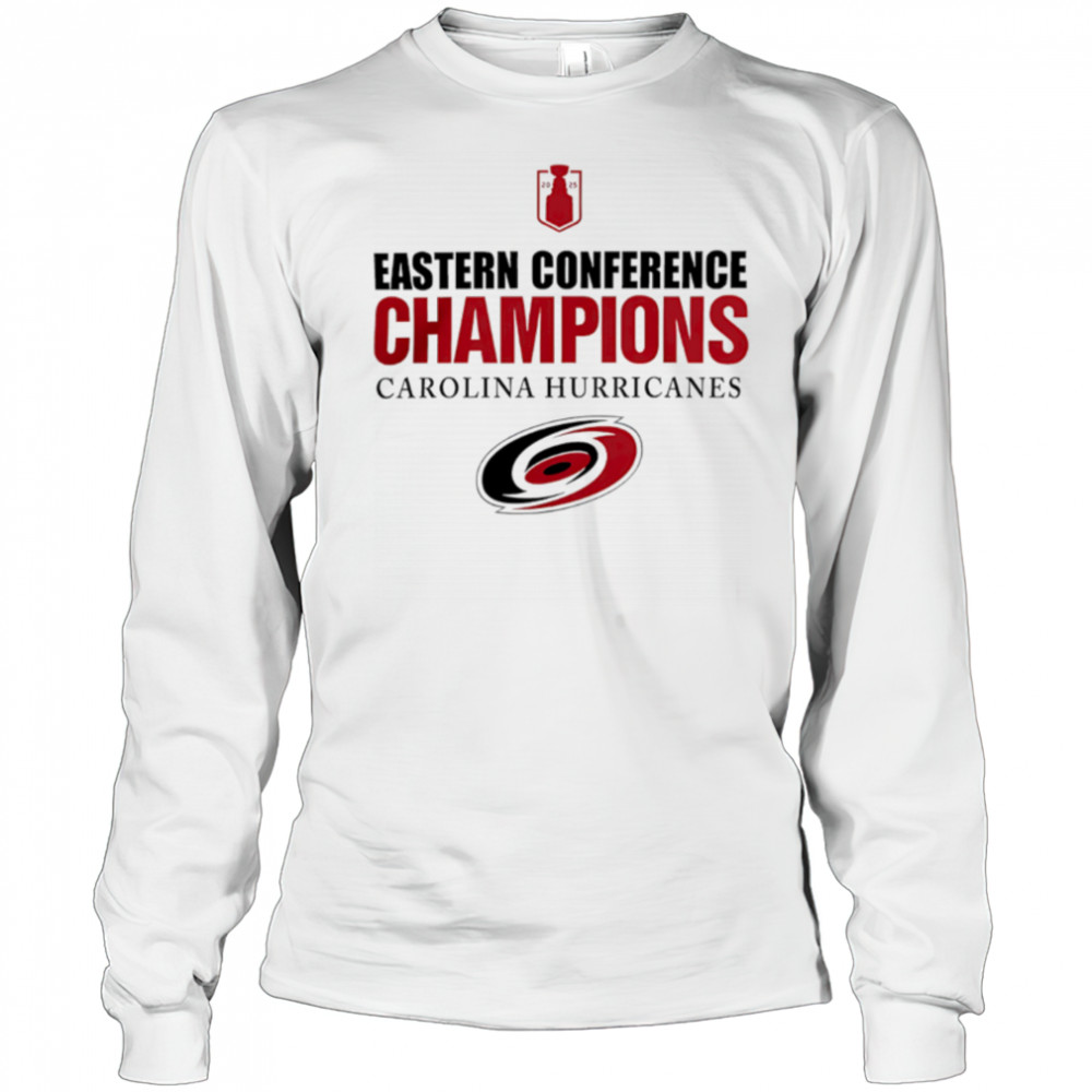 Carolina Hurricanes 2025 Eastern Conference Champions NHL Playoffs shirt Long Sleeved
