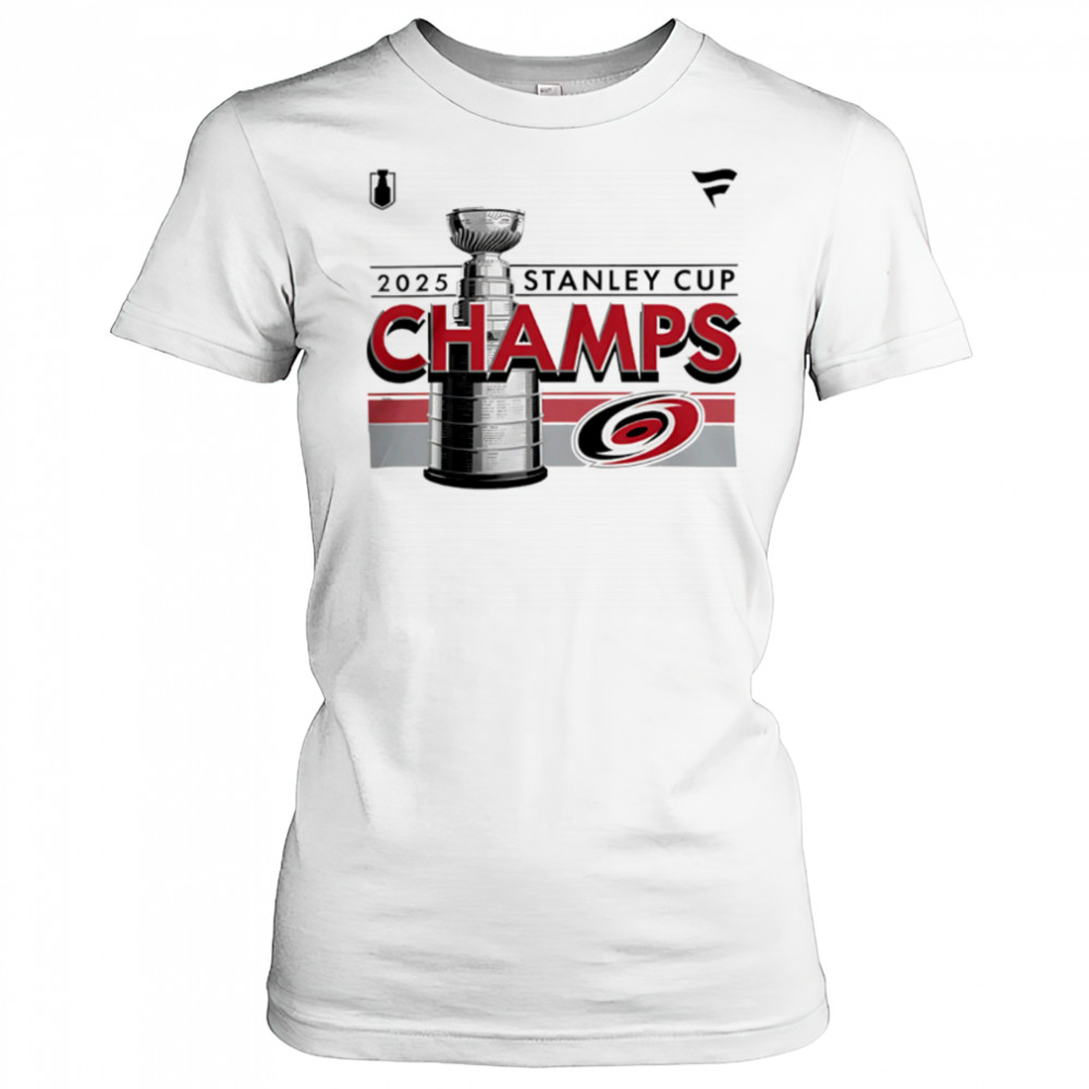 Carolina Hurricanes 2025 Stanley Cup Nhl Champions Locker Room shirt Women's T-shirt