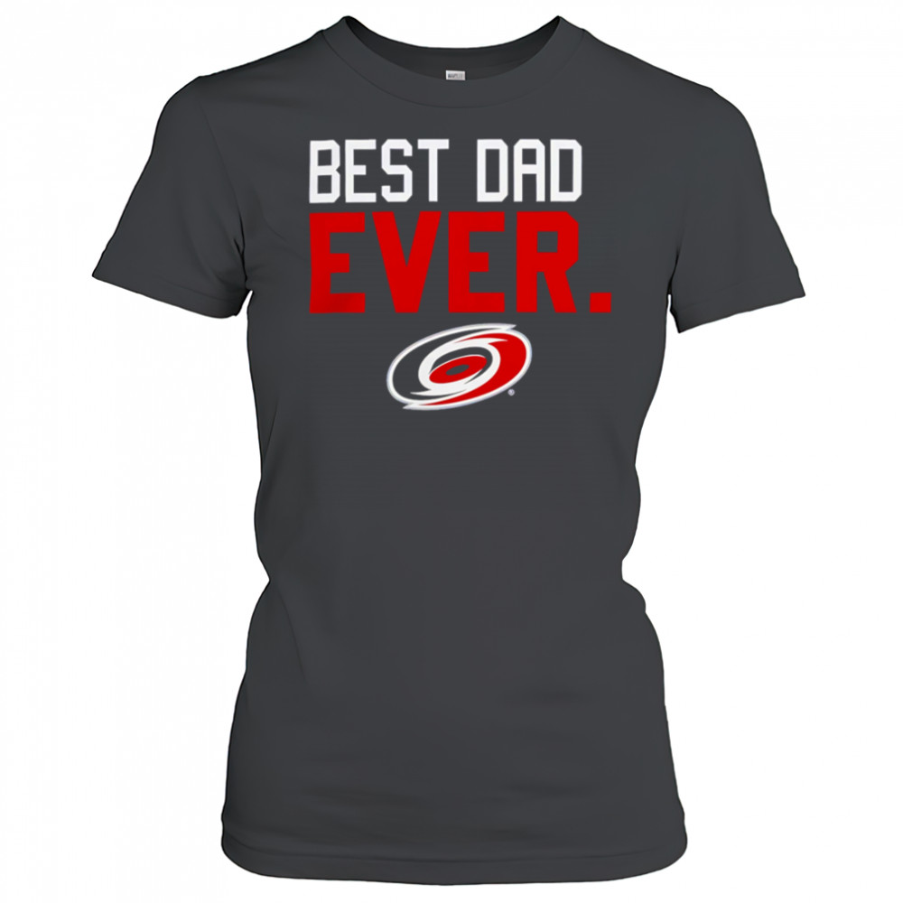 Carolina Hurricanes Best Dad Ever shirt Women's T-shirt
