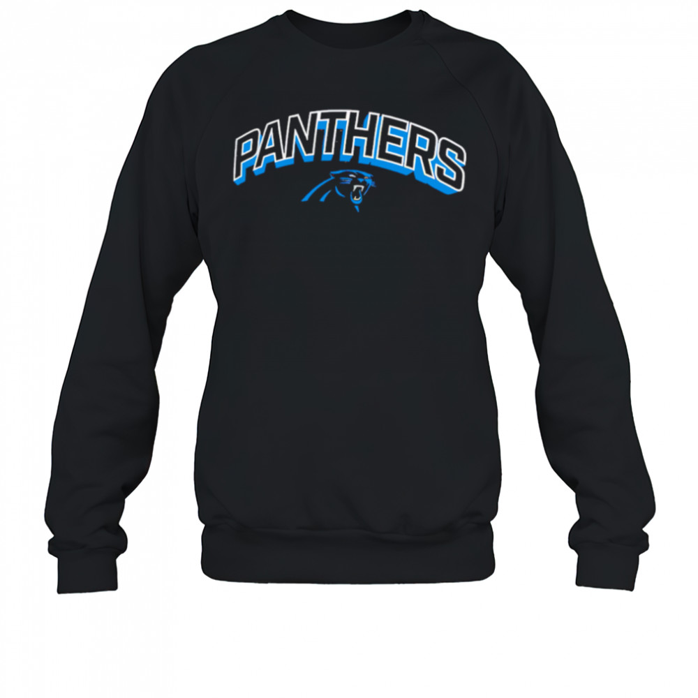 Carolina Panthers NFL Velocity Performance arc shirt Sweatshirt