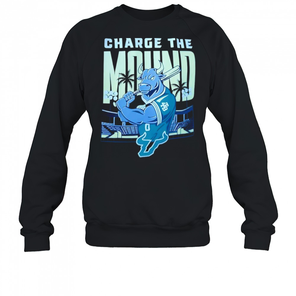 Charge the mound USF Baseball shirt Sweatshirt