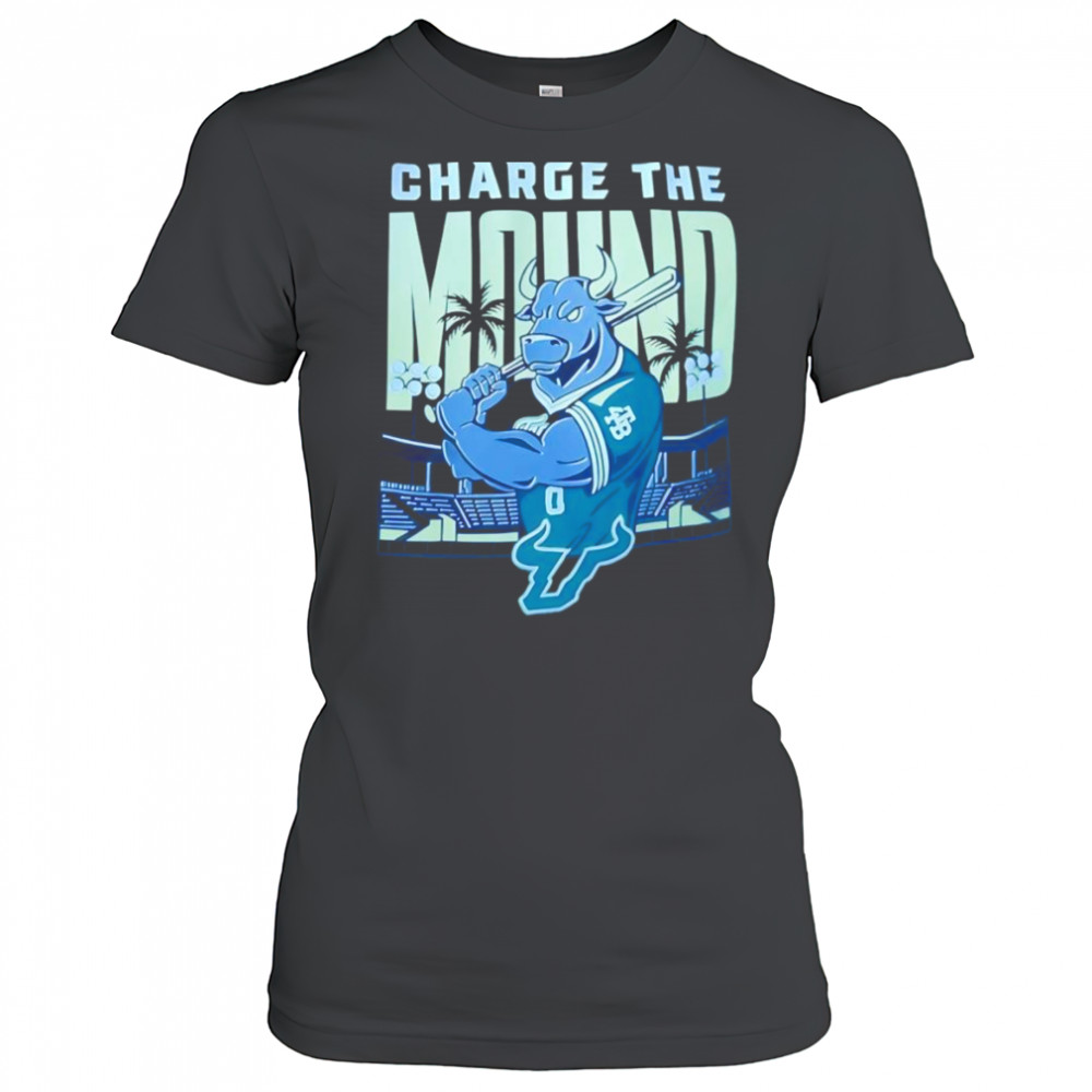 Charge the mound USF Baseball shirt Women's T-shirt