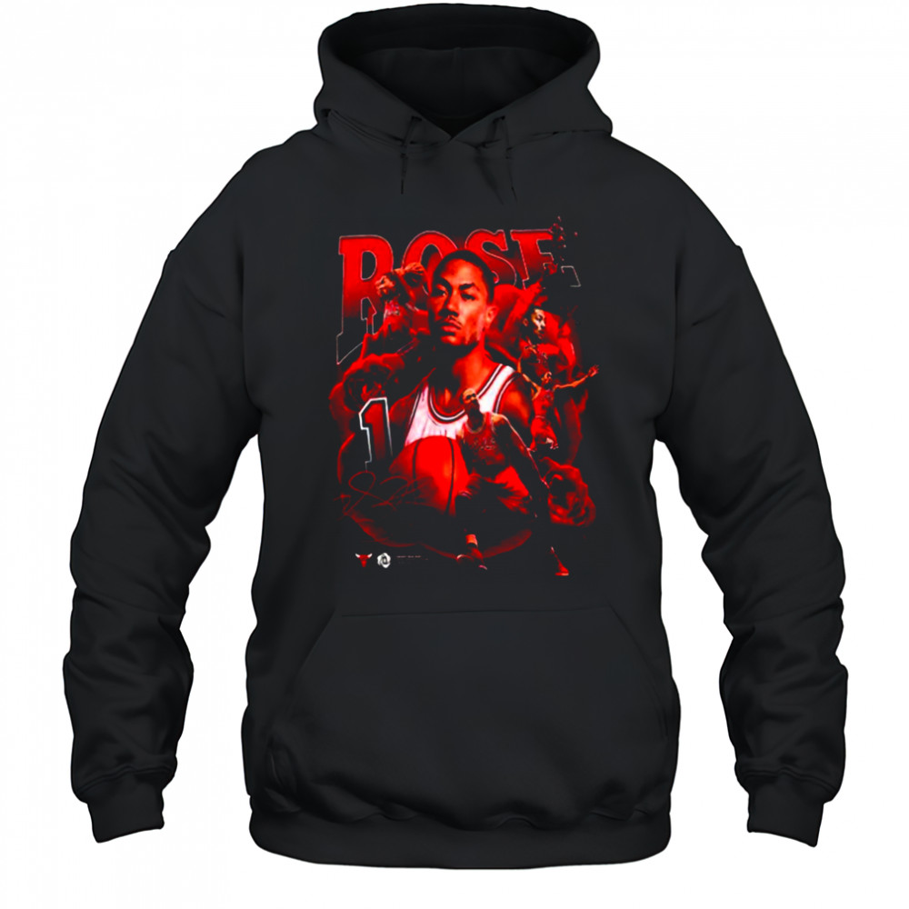 Chicago Bulls Derrick Rose Night Shirt Hoodie