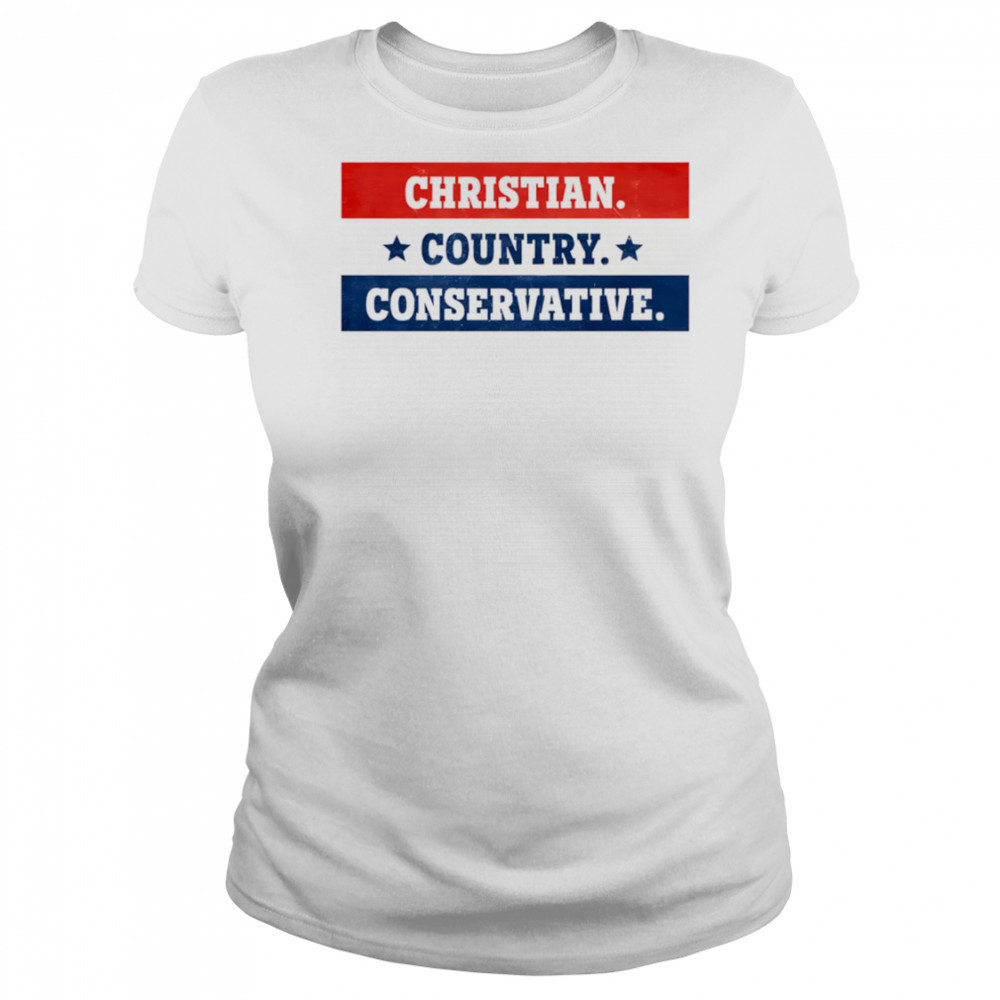 Christian country conservative shirt Women's T-shirt