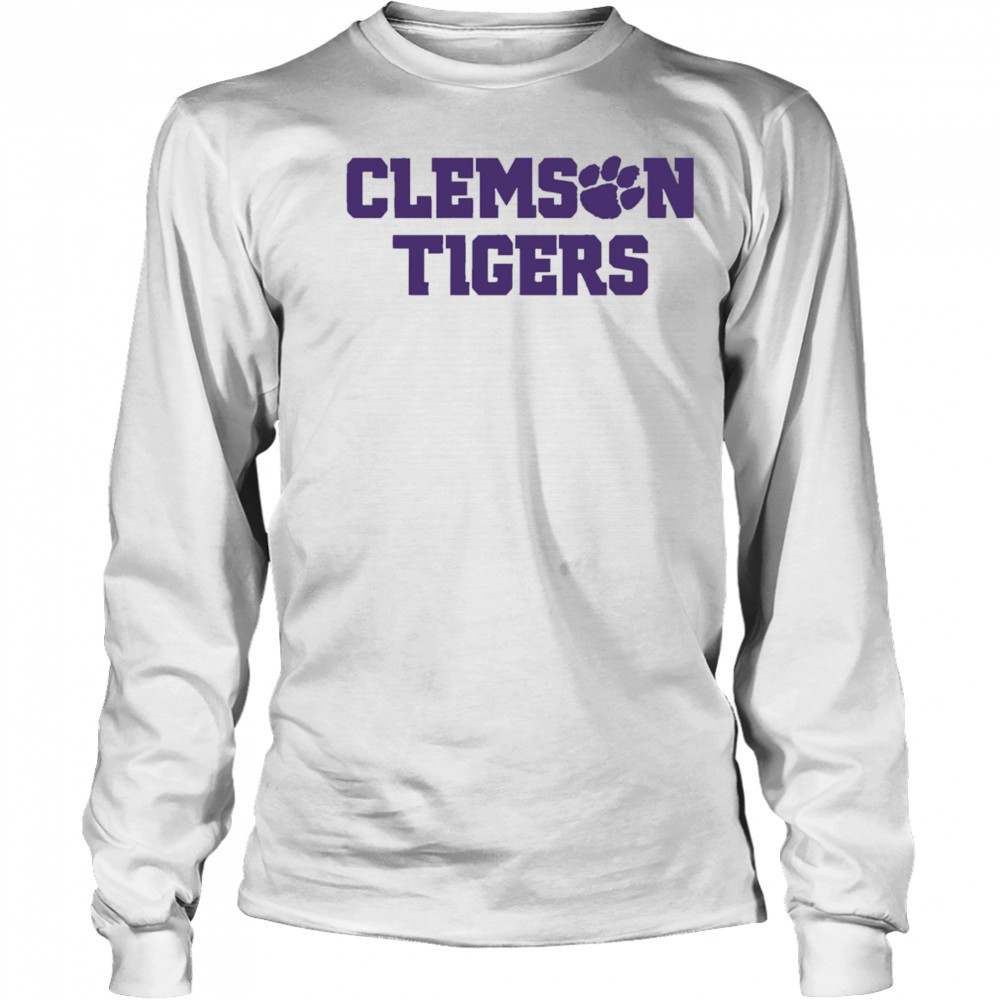 Clemson Tigers Softball Why Not Us shirt Long Sleeved