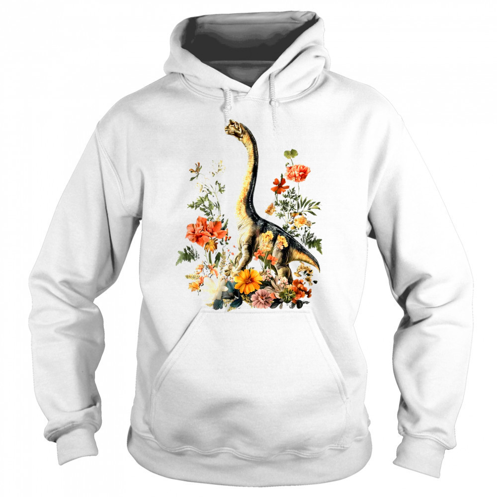 Cottagecore Trex Dinosaur Flower Botanical Vintage shirt Sweatshirt