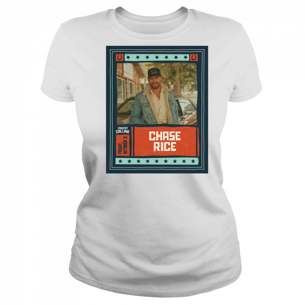 Country Calling Festival Chase Rice Friday October 3 2025 t-shirt Women's T-shirt