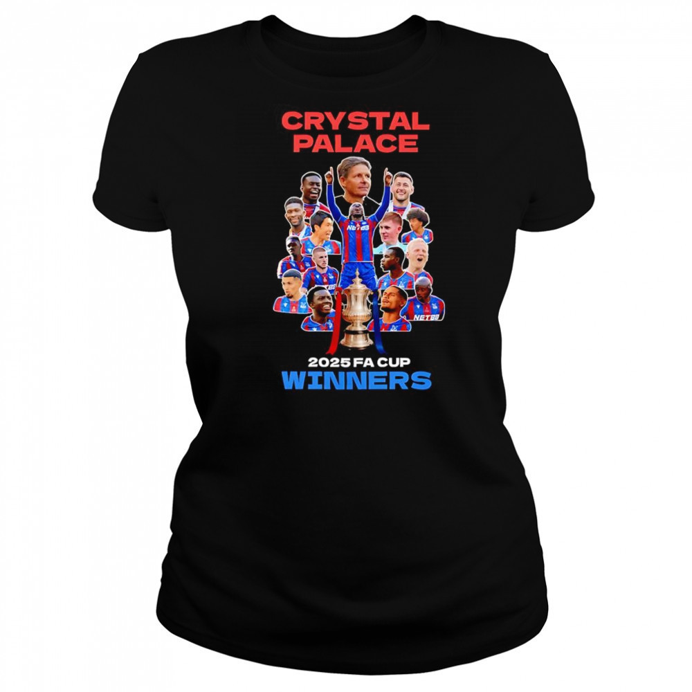 Crystal Palace 2025 FA Cup Winners shirt Women's T-shirt