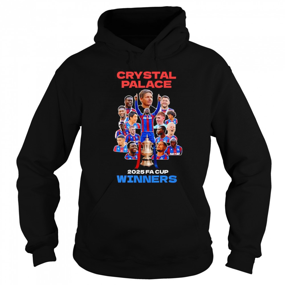 Crystal Palace 2025 FA Cup Winners shirt Sweatshirt