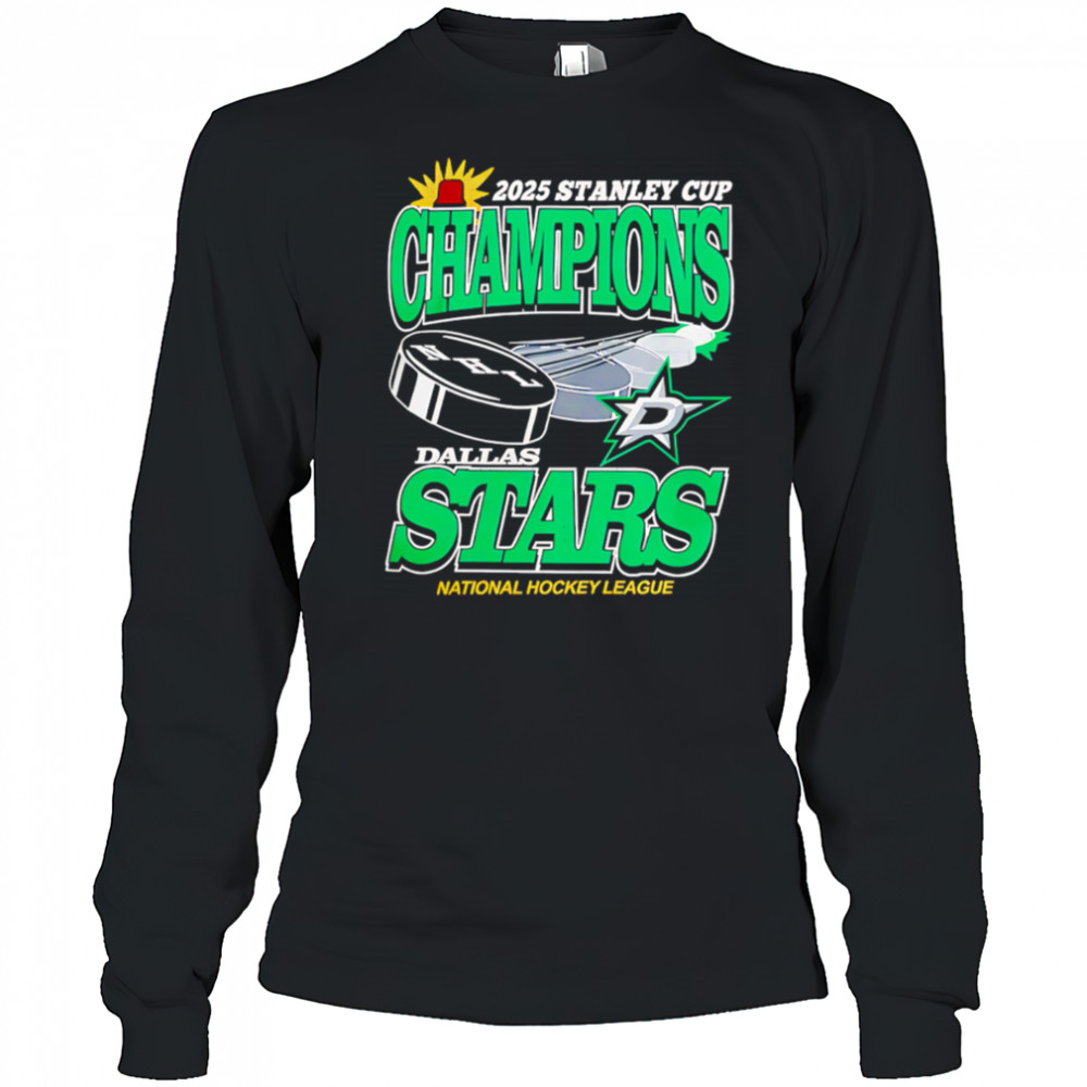 Dallas Stars 2025 Stanley Cup National Champions shirt Long Sleeved
