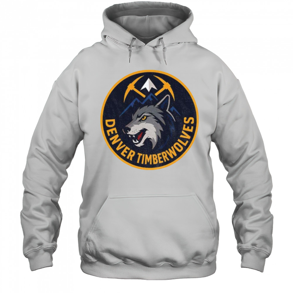 Denver Timberwolves funny NBA logo shirt Hoodie