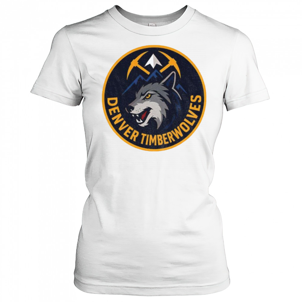 Denver Timberwolves funny NBA logo shirt Women's T-shirt