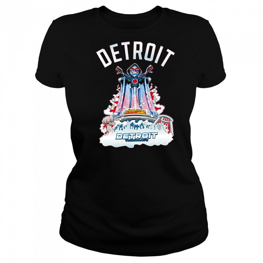Detroit technology DJ Ren Cen shirt Women's T-shirt