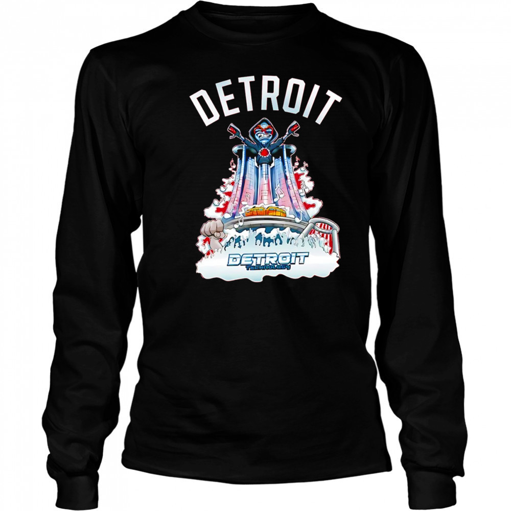 Detroit technology DJ Ren Cen shirt Long Sleeved