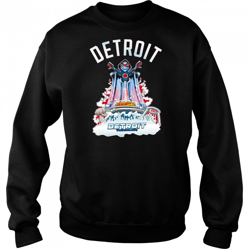 Detroit technology DJ Ren Cen shirt Hoodie