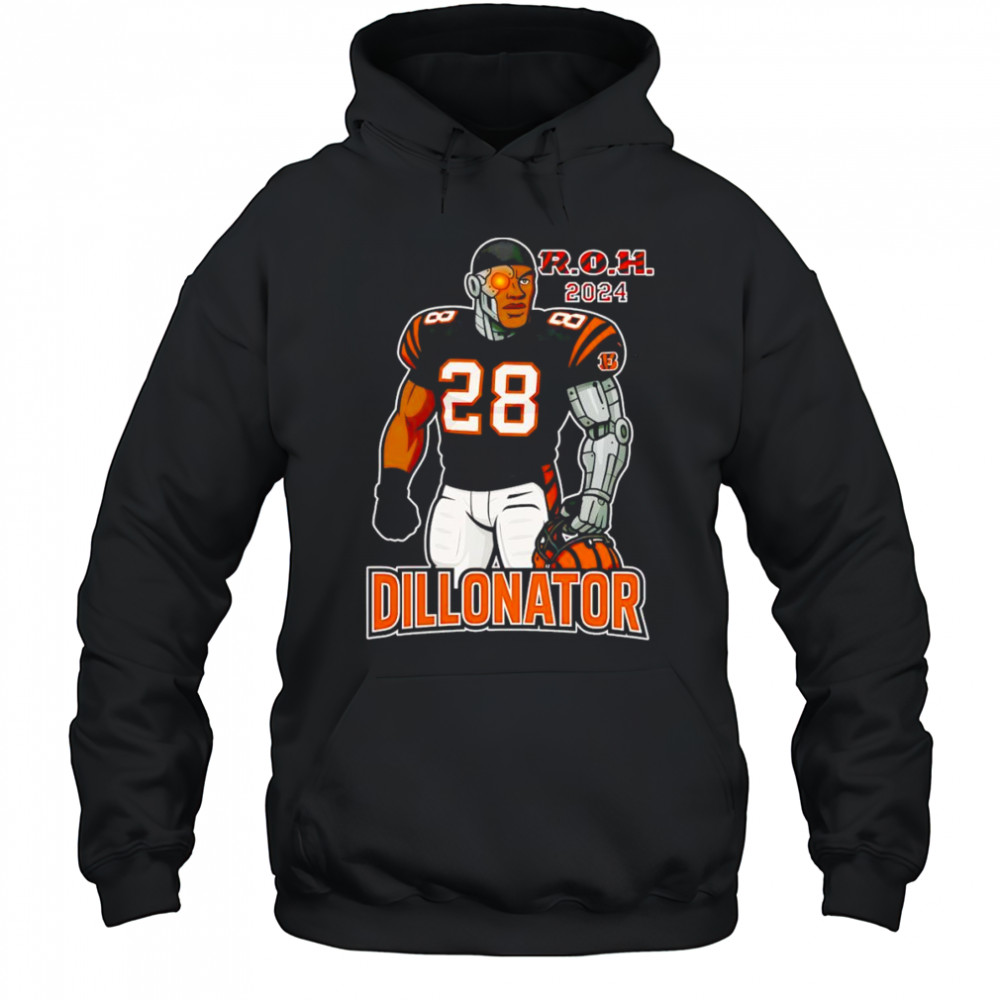 Dillonator Ring of Honor Cincinnati Bengals shirt Hoodie